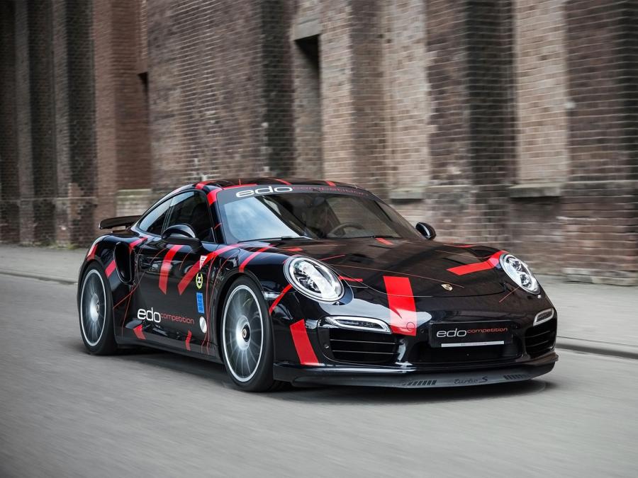 Porsche 911 Turbo S Red Lines by Edo Competition '2014